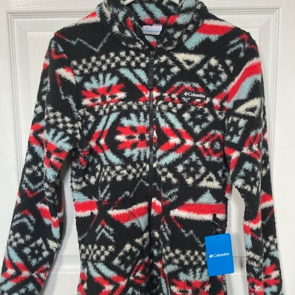 Columbia Western Sherpa Fleece Sweater New /w tag Medium
